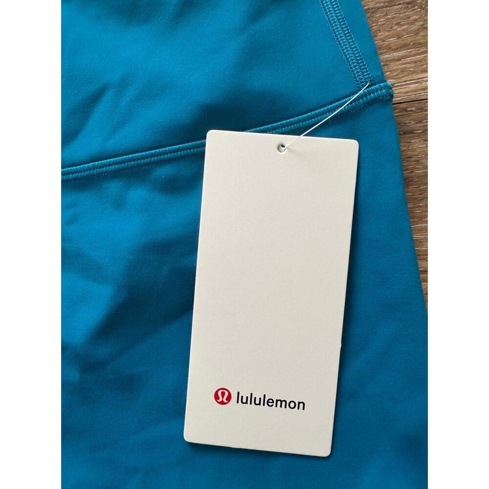 Lululemon Wunder Train High Rise 28” Hawaiian Blue Size 10 NWT - Picture 5 of 7